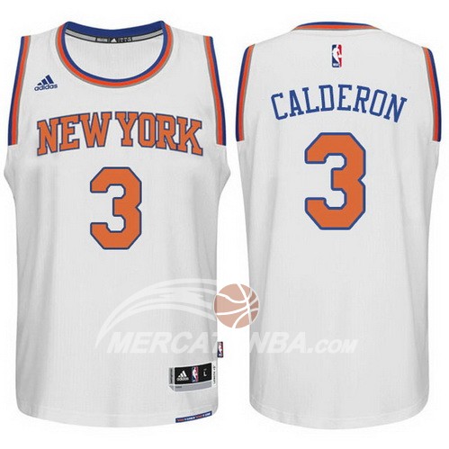 Maglia NBA Calderon New York Knicks Blanco